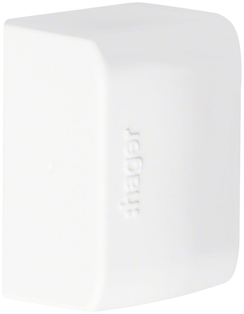 Endstück tehalit LFW 1630, verkehrsweiss