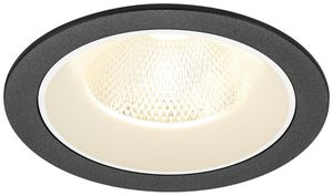 Downlight LED SLV NUMINOS L 17W 2700lm 4000K NB DALI Ø130×85mm ne/bi