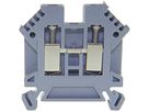 Borne de passage joignable WZ Ex 0.5…4mm² 32A 1000V vis 2×1 rail DIN 35mm gr