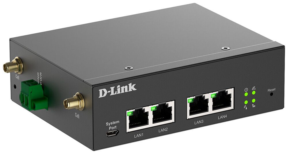 Router D-LINK DWM-314-G 5G/4G 4×LAN GbE IPv4/IPv6 VPN