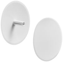 Deckenrosette HSB Weibel Ø98×5mm Kunststoff weiss GDP bei 850°C