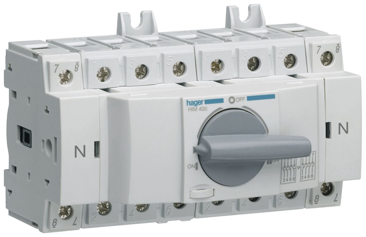 REG-Lastumschalter Hager 4L 63A