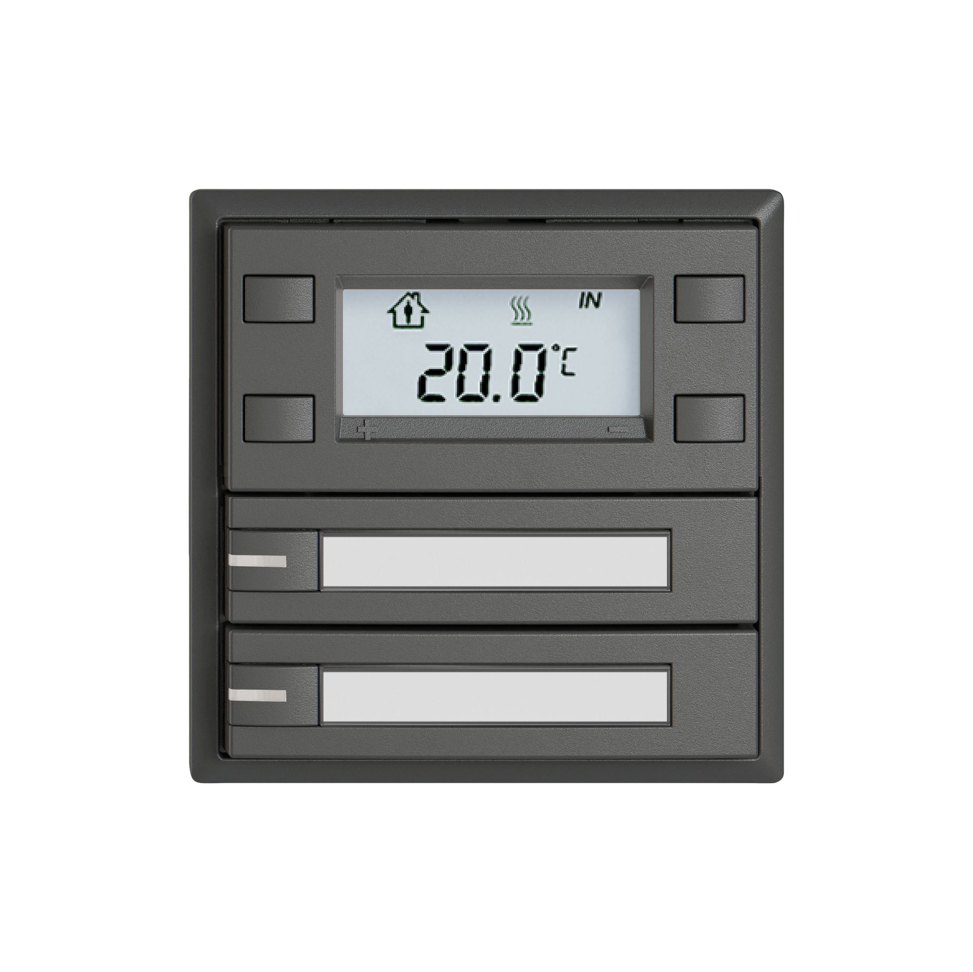 RTH-Taster EDIZIO.liv SNAPFIX® m.RGB-LED Pap.2×Taste 1-Tbed.dgu