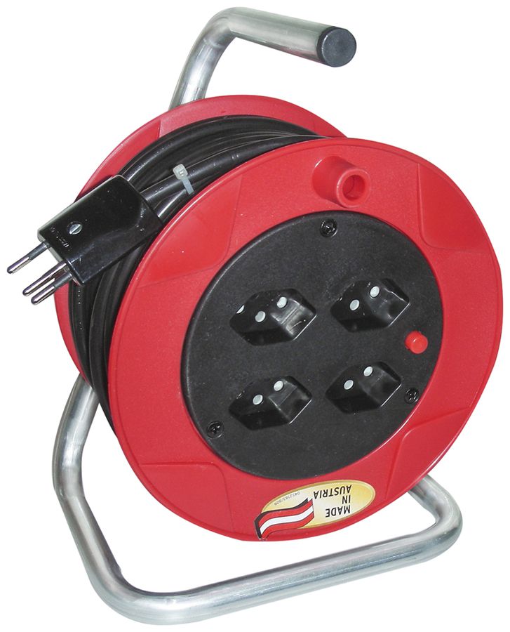 Kabelrolle BAT ST 180 Ø180mm 4×T13 20m H05VV-F 3×1mm² sz