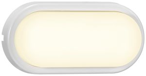 Plafoniera/applique LED Nordlux CubaBrightOval 14W 1600lm3000K IP54 205×100mm bi