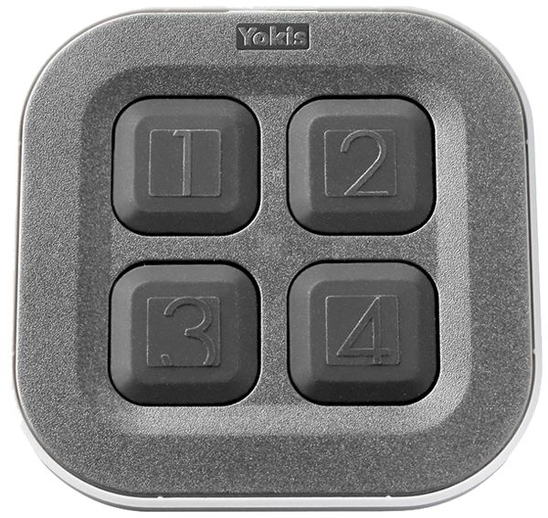 Télécommande RF YOKIS GALET4TP 4 touches 2.4GHz 250m