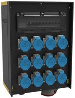 Stromverteiler EVGMB 5550-23/63A 1×32A 12×T23 IP44