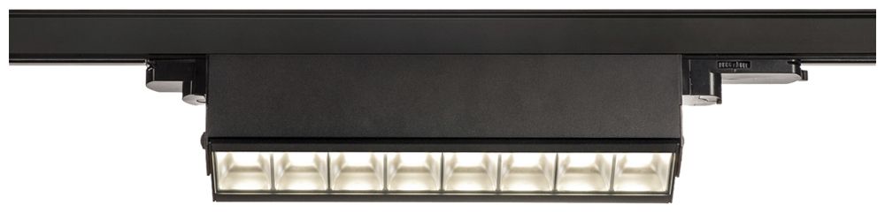 Spot LED SLV 3~ SIGHT MOVE DALI 26W 3100lm 4000K 75° 450×105×56mm noir