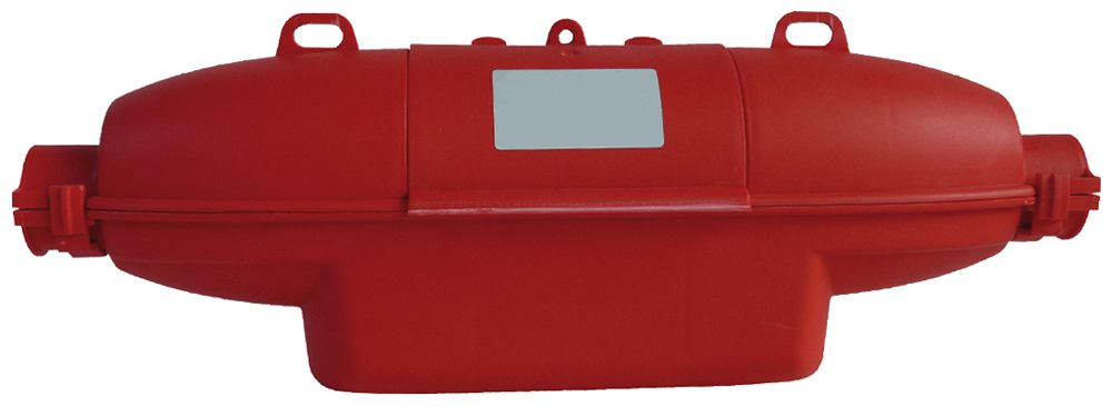 Stecker-Schutzbox CEE Bals Safebox Ø150×420mm rot IP44