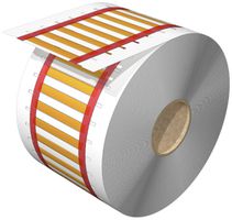 Leitermarkierer Weidmüller MultiMark HS für Ø1…3.2mm 50.8×5.6mm gelb