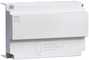 Standardhaube Hager uniway für Einspeiseblock 250A, 3LN, Breite 144mm