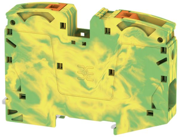 Borne de protection Weidmüller A2C PUSH IN 35mm² vert/jaune