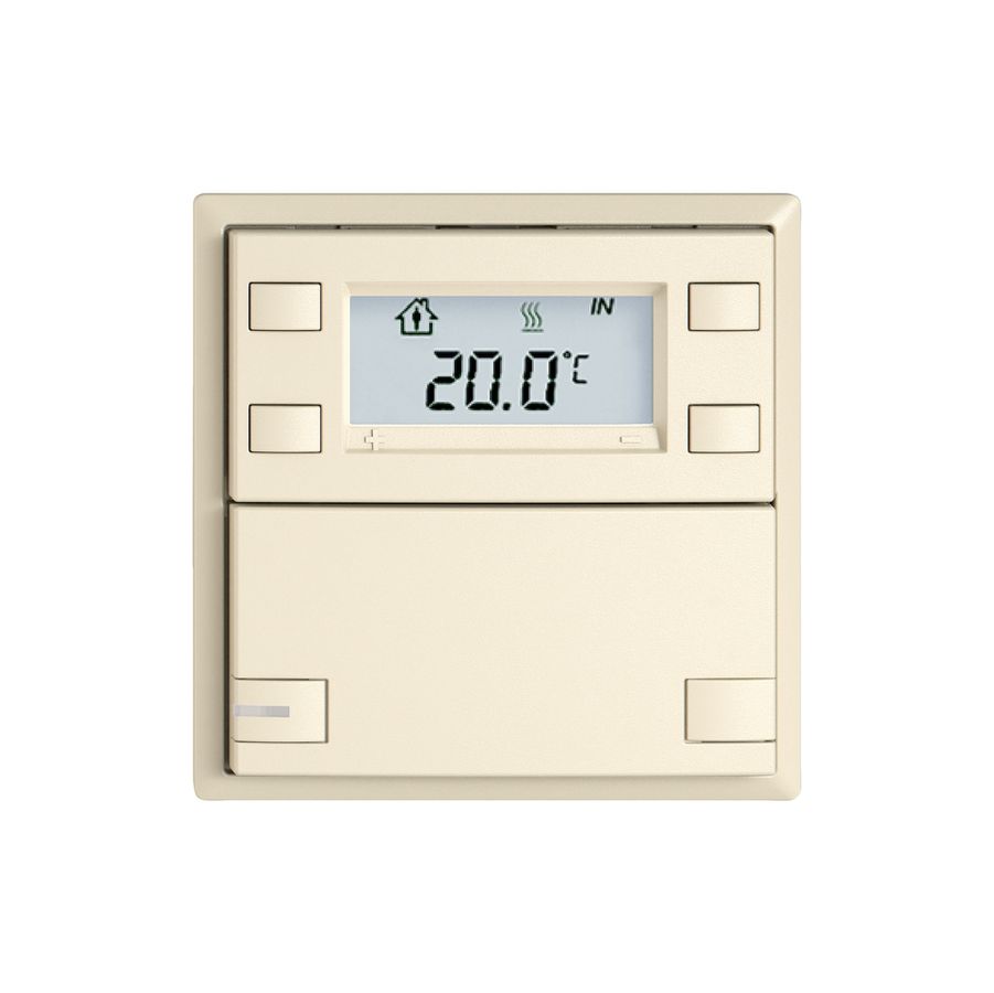 Poussoir RTH EDIZIO.liv SNAPFIX® a.RGB-LED 1×touche comm.2T cr