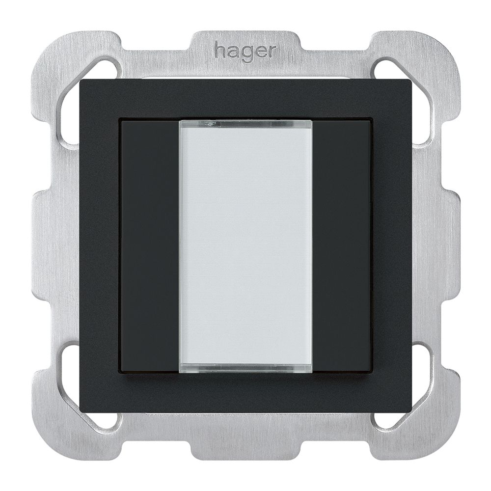 Tasto INC kallysto B KNX 2× s/e-link nero