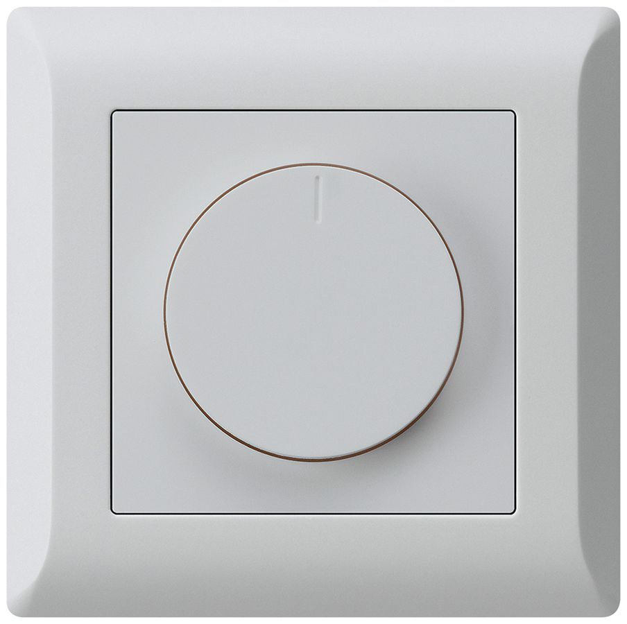 UP-Drehdimmer kallysto.line Phasenabschnitt 20…550W hellgrau