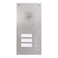 Station de porte ENC audio FH 3201-8103TBAUP0A 154×320×2.5