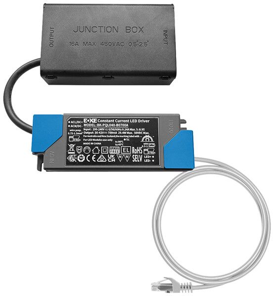 Convertitore LED ESYLUX DRIVER SET 30W 700mA RJ45