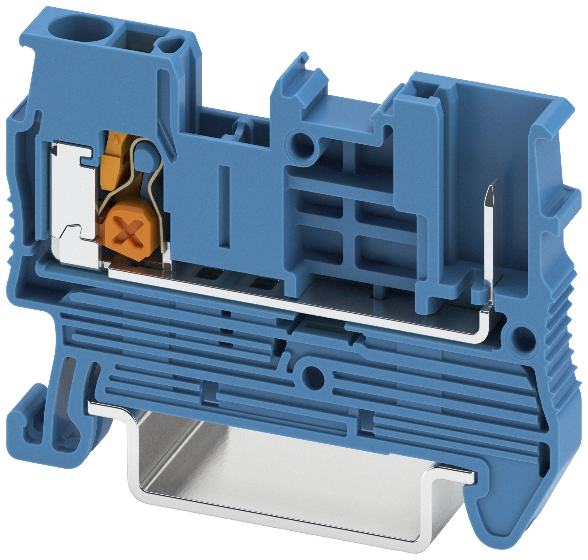 Durchgangs-Reihenklemme PX XT 2.5/1P BU 2.5mm² 24A 800V 2×1 bl