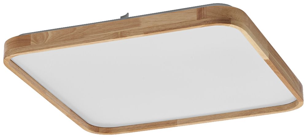 LED-Deckenleuchte LEDVANCE Orbis Alicia 36W 2500lm 830 495×495×65mm Holz