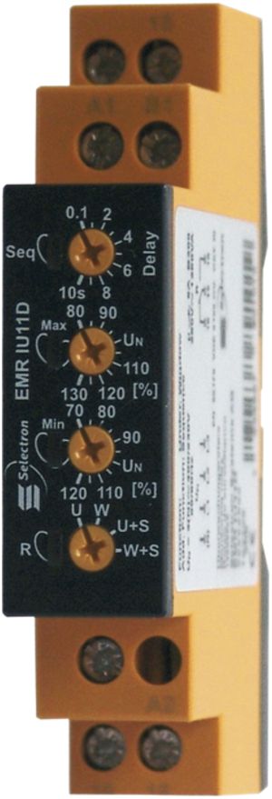 Spannungswächter EMR IU11D 1W, 1/3-phasig, 400/230VAC