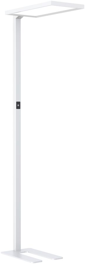 LED-Stehleuchte DOTLUX ROOFbutler 80W, 4000K, dimmbar, weiss