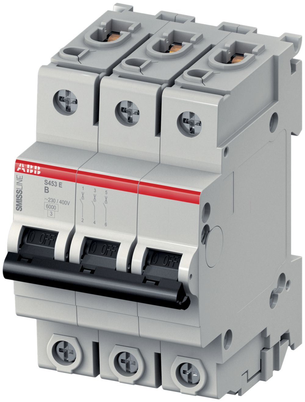 Disgiuntore SMISSLINE CLASSIC 3×6 B 6kA