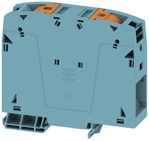 Borne de passage joignable WM A2C 95/120 BL 120mm²232A 1000V PUSH IN 1×1DIN35 bl