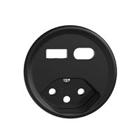 Kit di montaggio Feller STANDARDdue per presa USB tipo A+C + tipo 13 nero