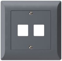 UP-Frontset HMS kallysto.line für 2 Module anthrazit