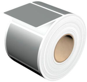Etikette Weidmüller THM MT30X selbstklebend 63.5×50.8mm Polyester silber