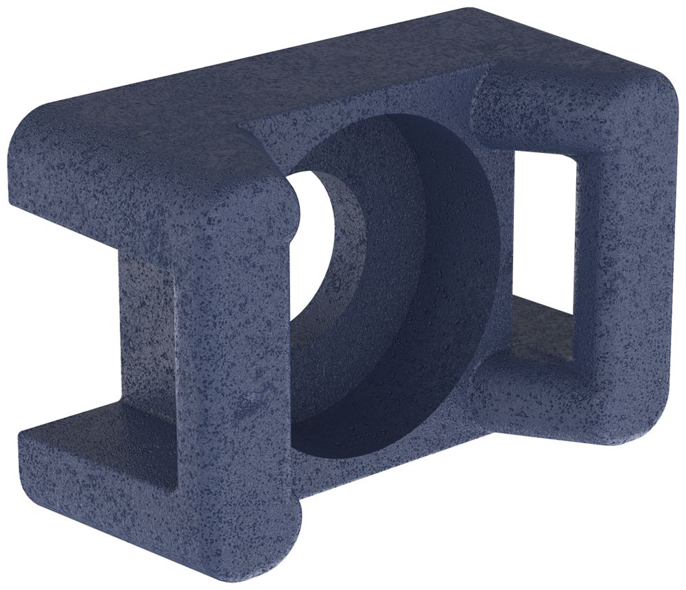 Schraubsockel Panduit TM2S8-C186 f.Kabelbinder 16×10.7×7mm M4 Polypropylen dbl