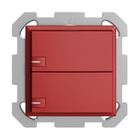 UP-KNX-Taster RGB EDUE, 250mW, m.RGB-LED, 2×Taste, 1×Tastenb., ber