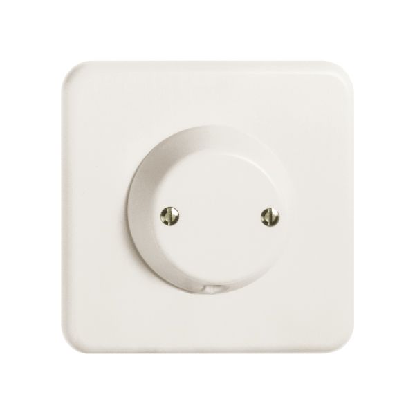 UP-Frontset FH weiss für Zugtaster/-schalter