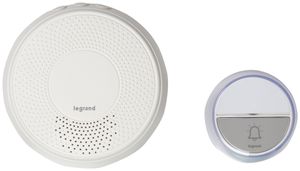 Funk-Gong Legrand Comfort 100m, 230V, mit Klingeltaster, weiss