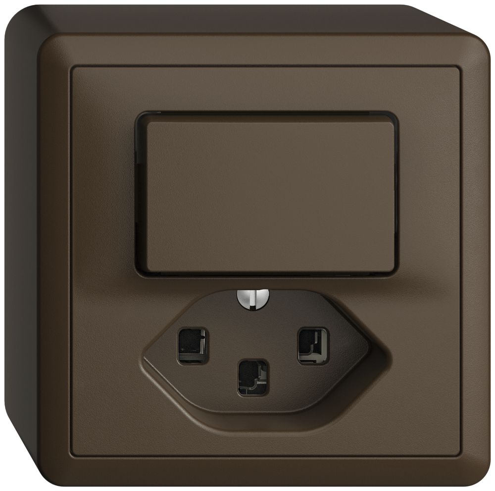 AP-Kombination 3/1L+T23 16A EDIZIOdue coffee