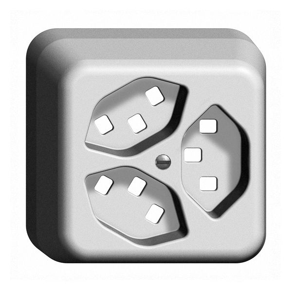 AP-Kappe FH zu 3×t23 weiss