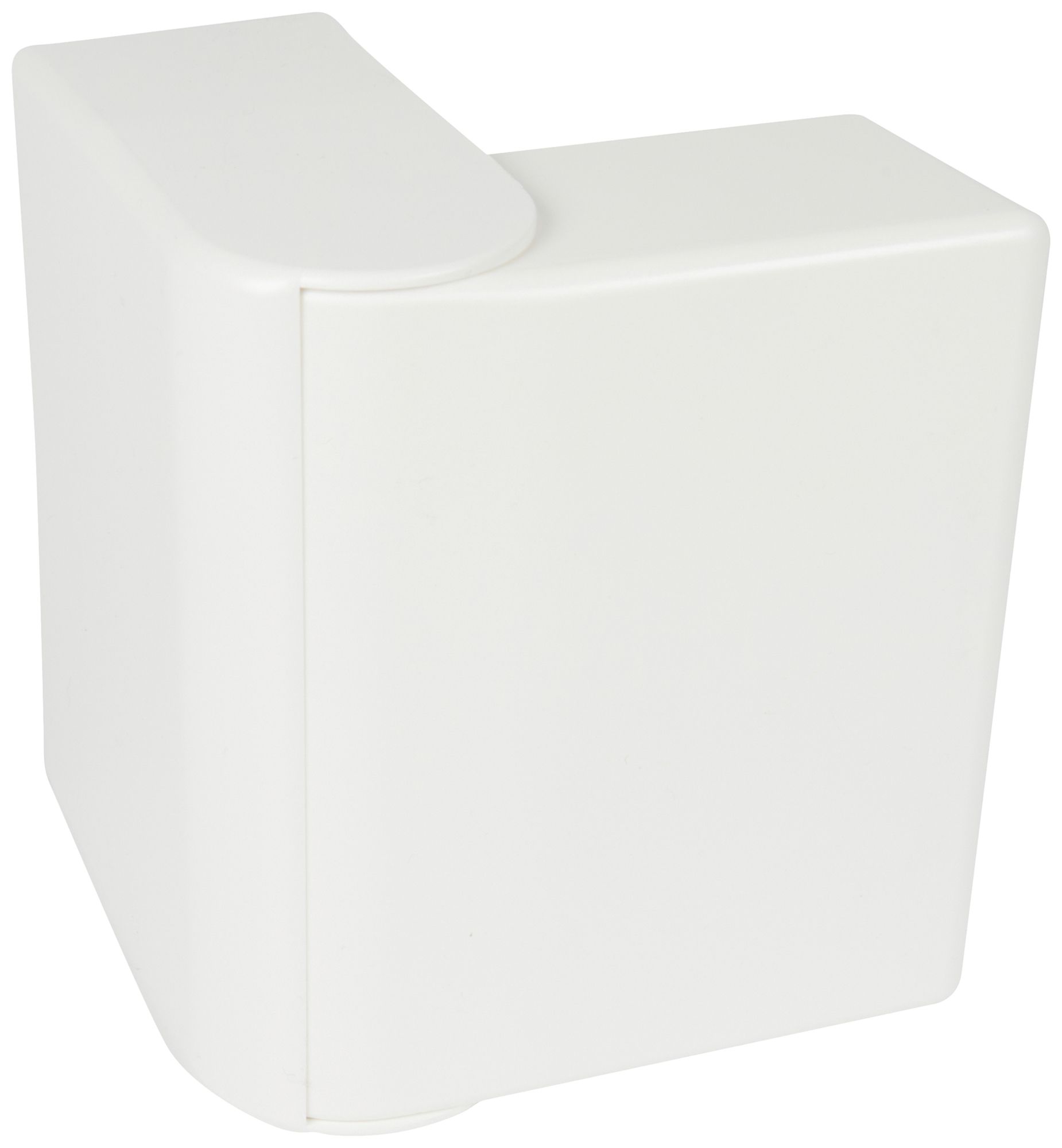 Ausseneck HF 60…120° 130×50mm Kunststoff weiss IP3X