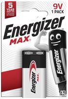 Batterie Alkali Energizer Max 6LR61 9V Blister à 1 Stück