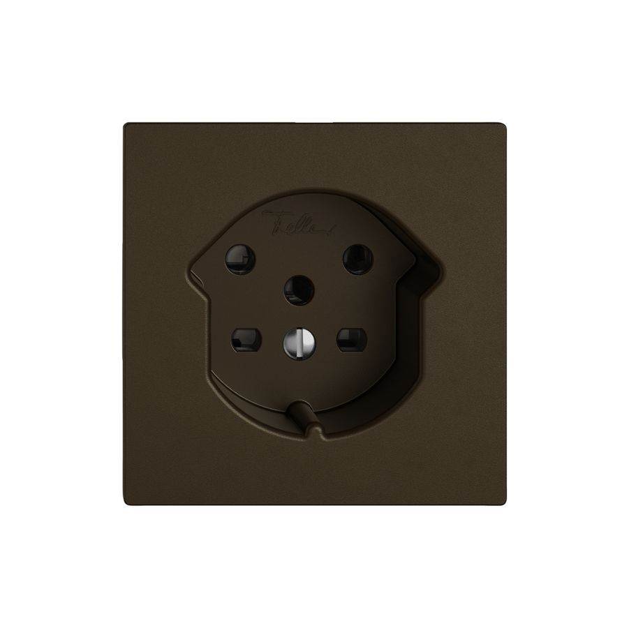 Prise EDIZIO.liv SNAPFIX® 1×T15 br