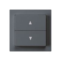 Interrupteur pour stores kallysto anthracite avec 2 touches bornes enfichables