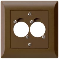 UP-Montageset für 2 XLR kallysto.line braun