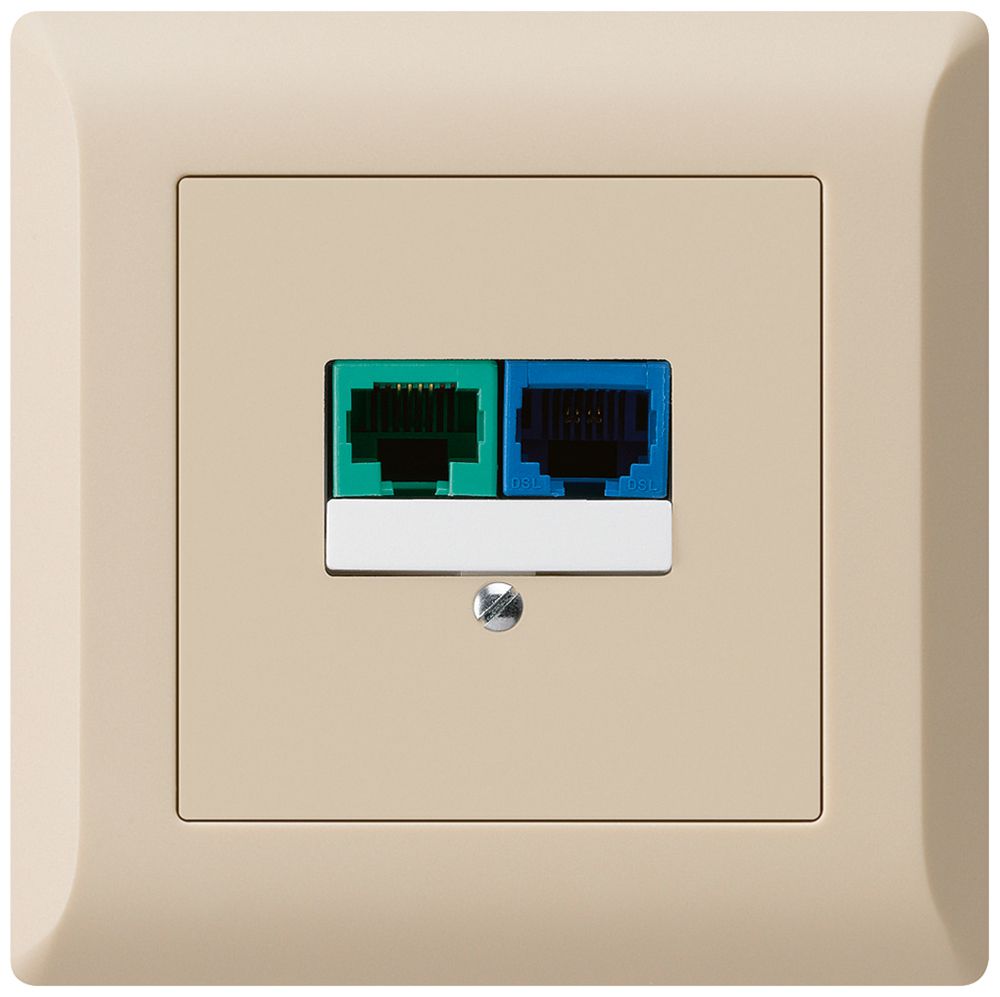 UP-Dose DSL kallysto.line 2×RJ45 beige