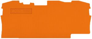 Abschlusswand WAGO TopJob-S orange 3P zu Serie 2006
