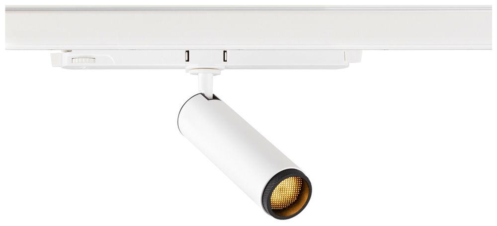 Spot LED SLV GRIP M 1×20W 1900lm 930 42° DALI AD3PH Ø43×147mm blanc