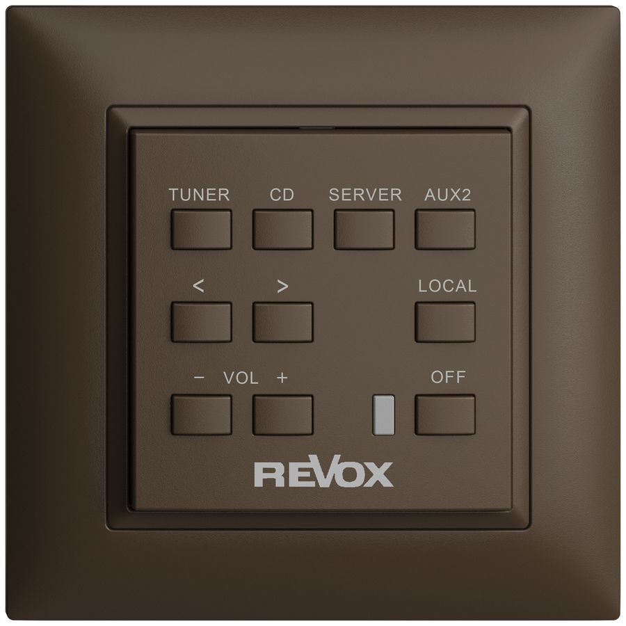 UP-Wandbedienung Revox EDIZIOdue coffee