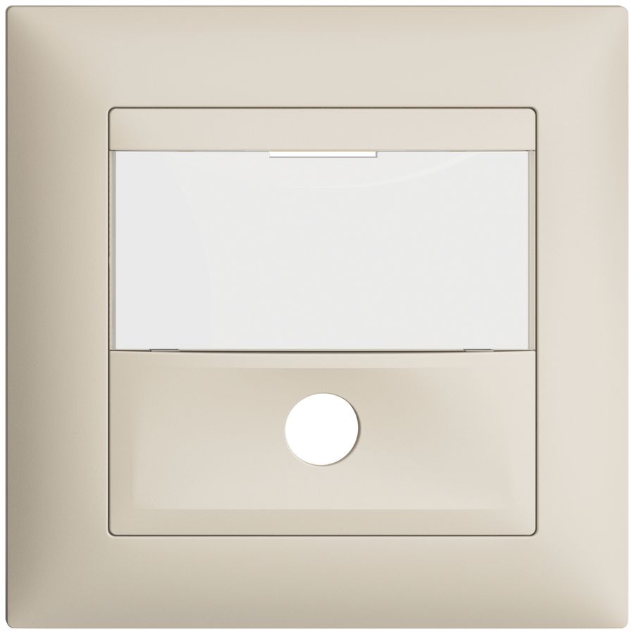 UP-Frontset, EDIZIOdue crema 88×88mm für Sonnerietaster