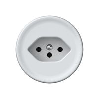 Steckdose origin 1×Typ 13 10A 230V 60×60mm weiss