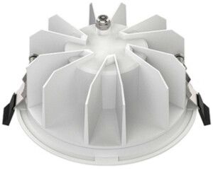 Downlight LED SLV DOWNLIGHT P 165 19W 1950…3960lm 3000K IP54 WB Ø150mm blanc