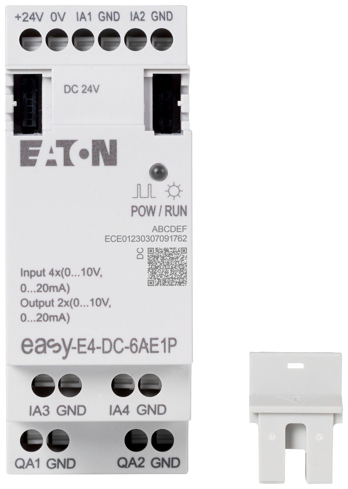 Modulo logico AMD Eaton EASY-E4-DC-6AE1P 20.4…28.8VDC 4×AI 2×AO