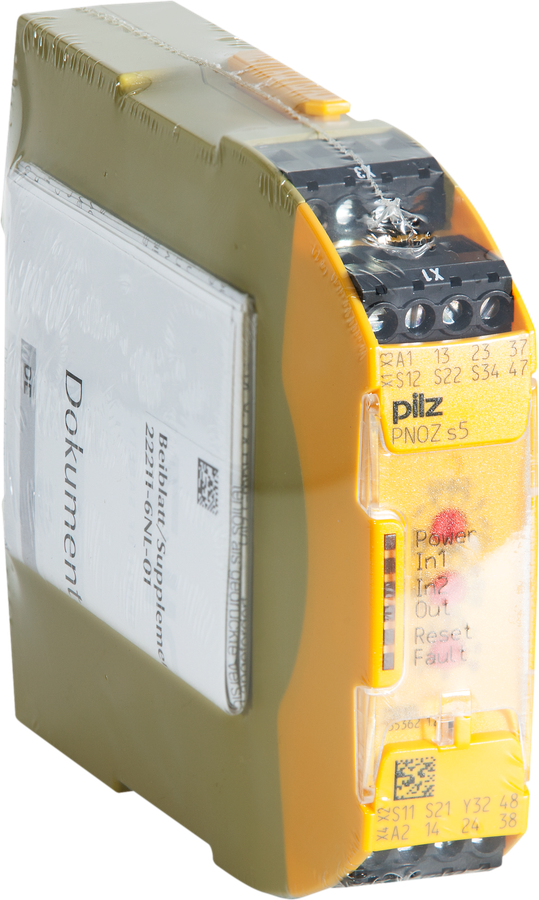 Not-Halt Schaltgerät, Schutztürwächter PNOZ s5 24VDC 2 n/o 2 n/o t